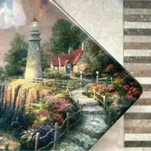 Thomas Kinkade First Edition Plate “A Light in the Dark” The Bradford Exchange - Picture 12 of 17